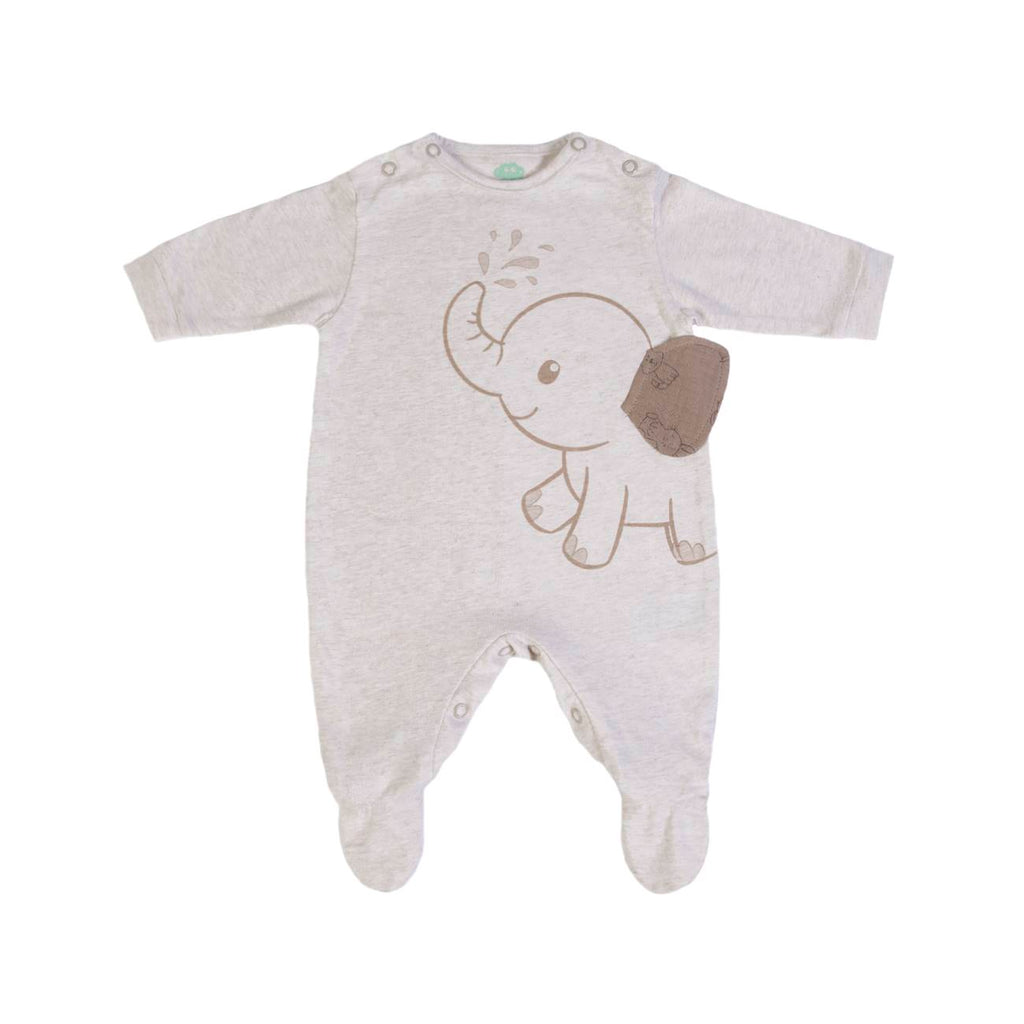 Babygrow em Algodão com Abertura nos Ombros