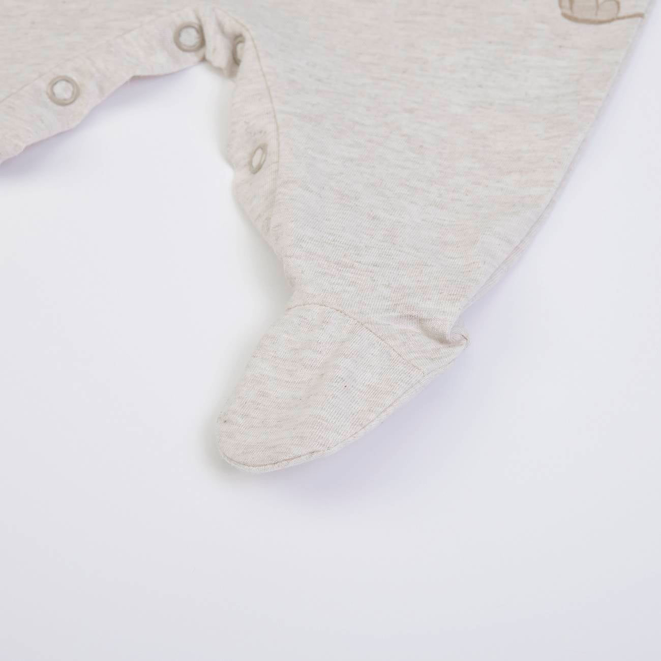 Babygrow em Algodão com Abertura nos Ombros