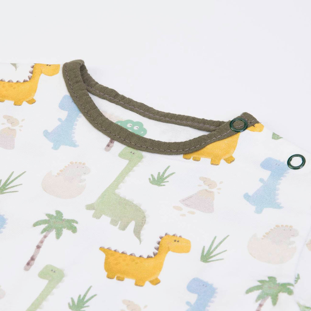 Conjunto Jardineira em Musselina + T-Shirt