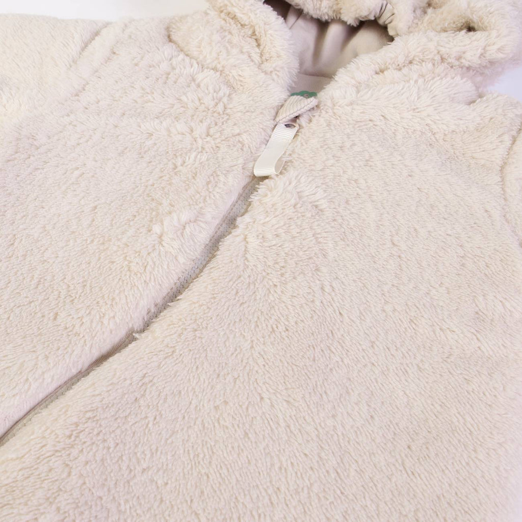 Babygrow em Pelo com Capuz   Abertura Frontal