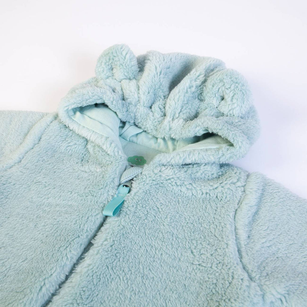 Babygrow em Pelo com Capuz   Abertura Frontal
