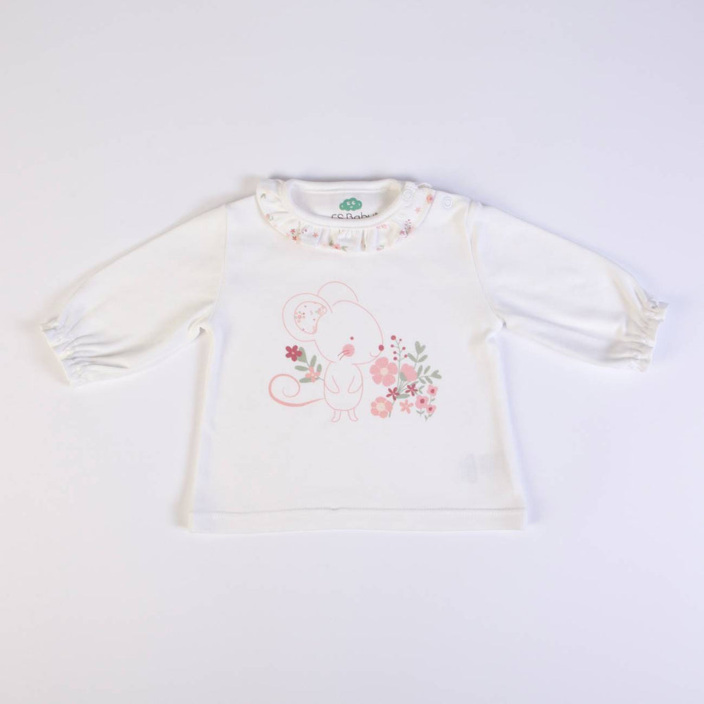 Conjunto Colete + T-Shirt Manga Comprida + Calças