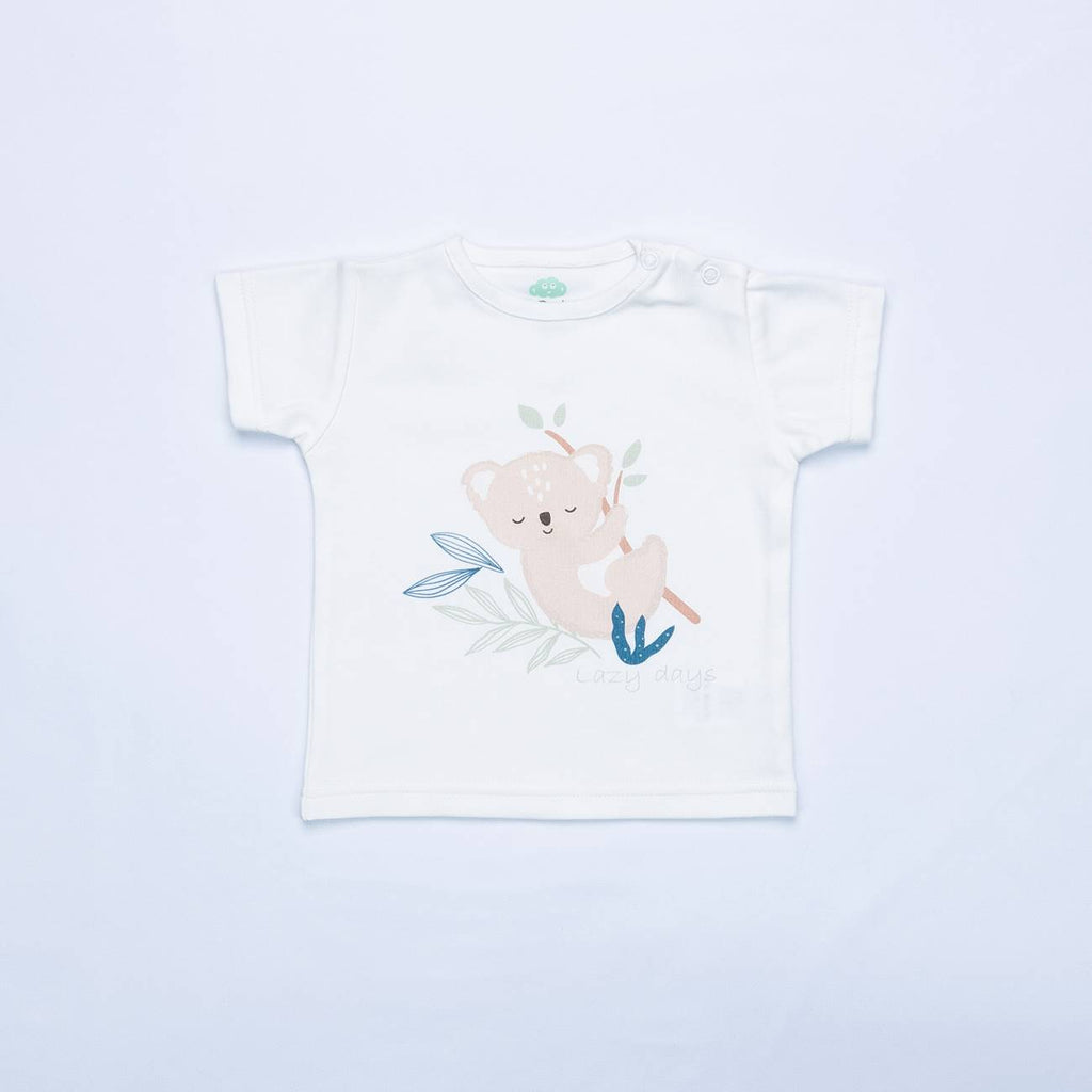 T-shirt + calças - orgânico