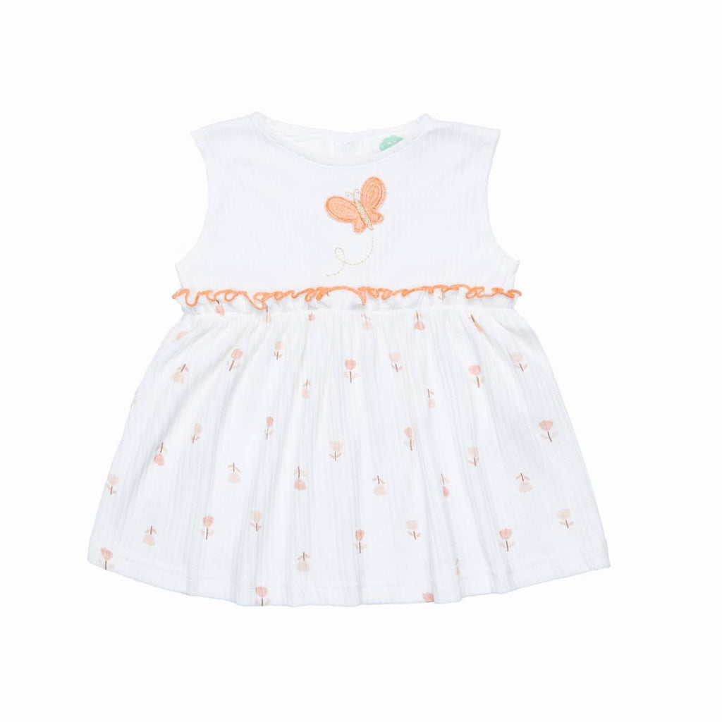 vestido organico borboleta