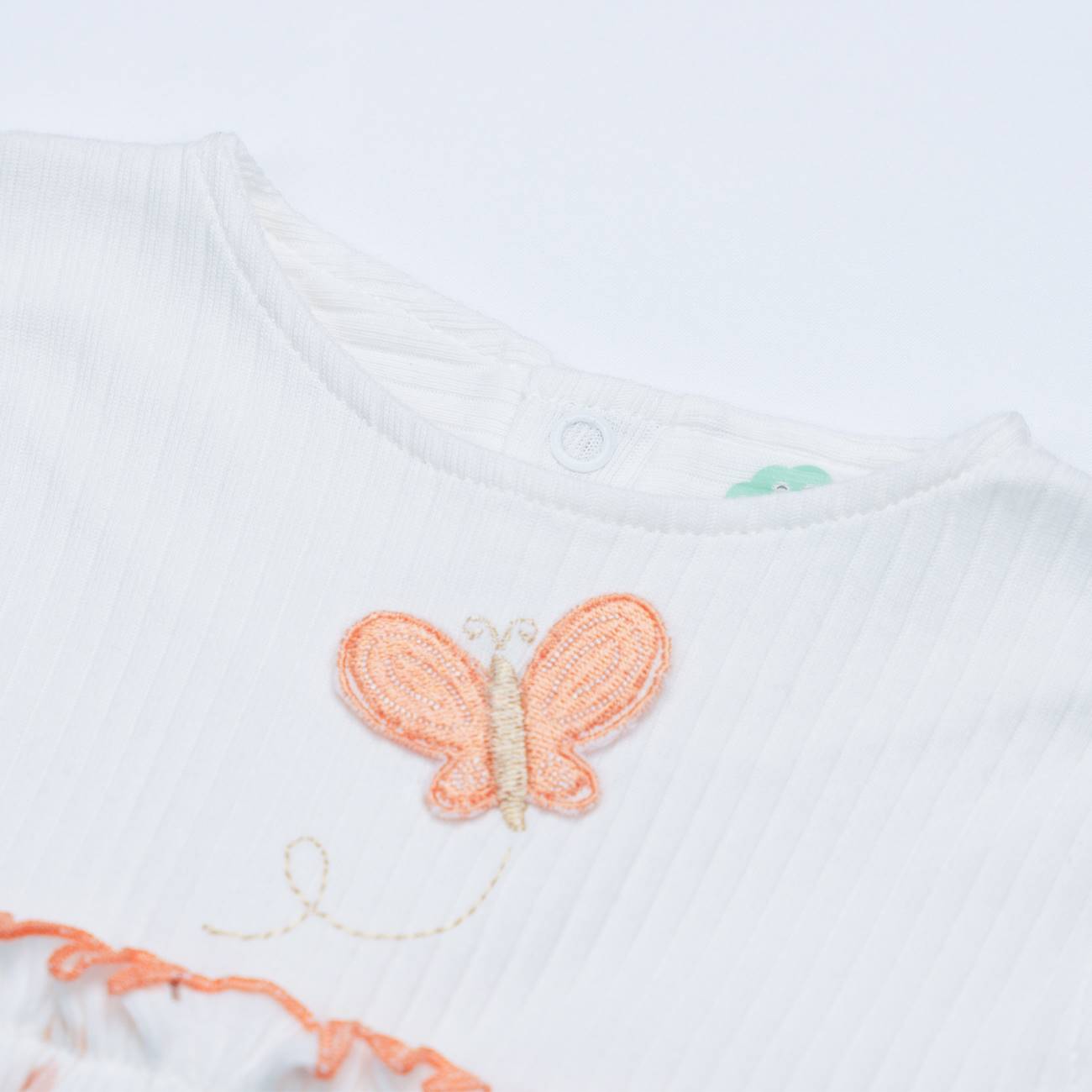 vestido organico borboleta