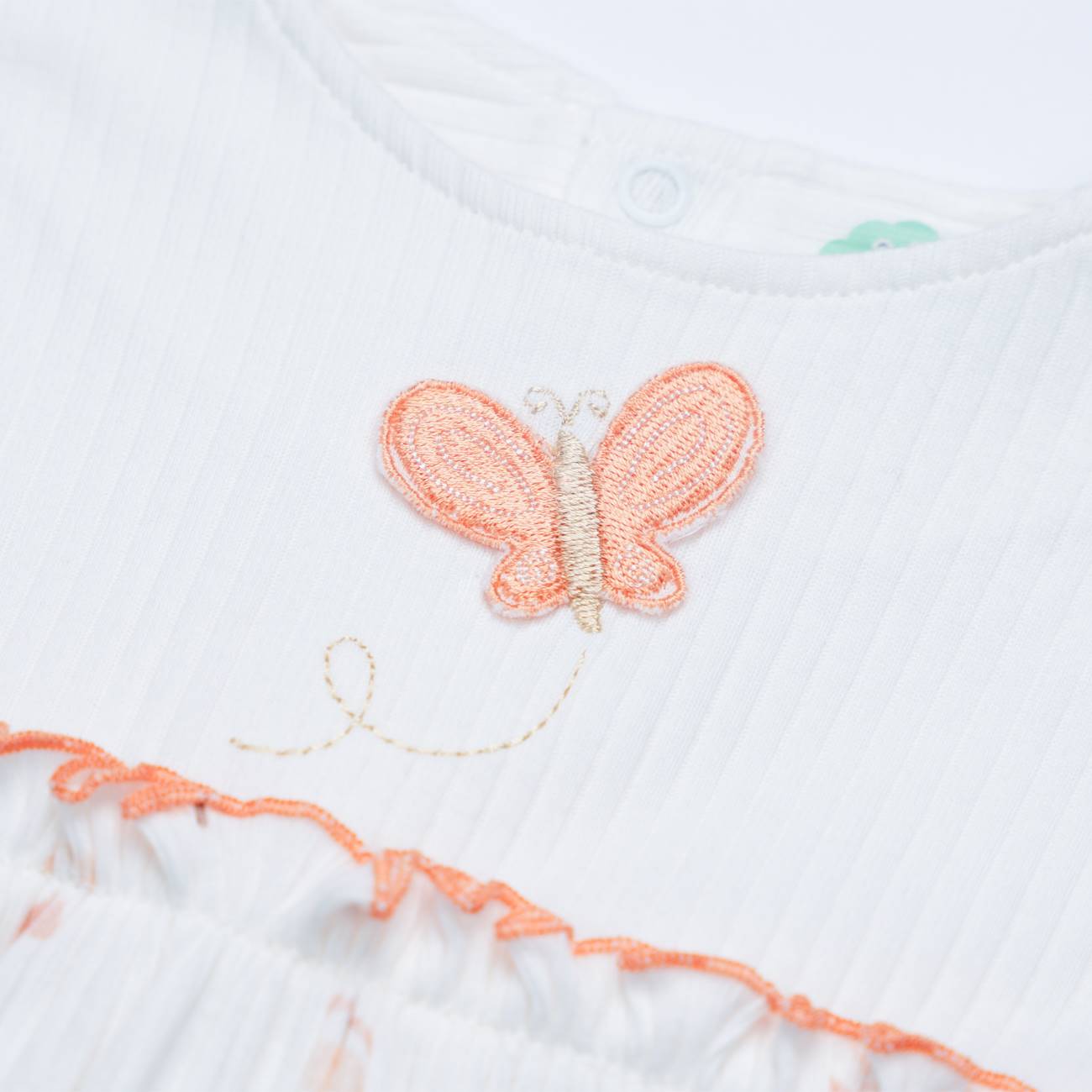 vestido organico borboleta