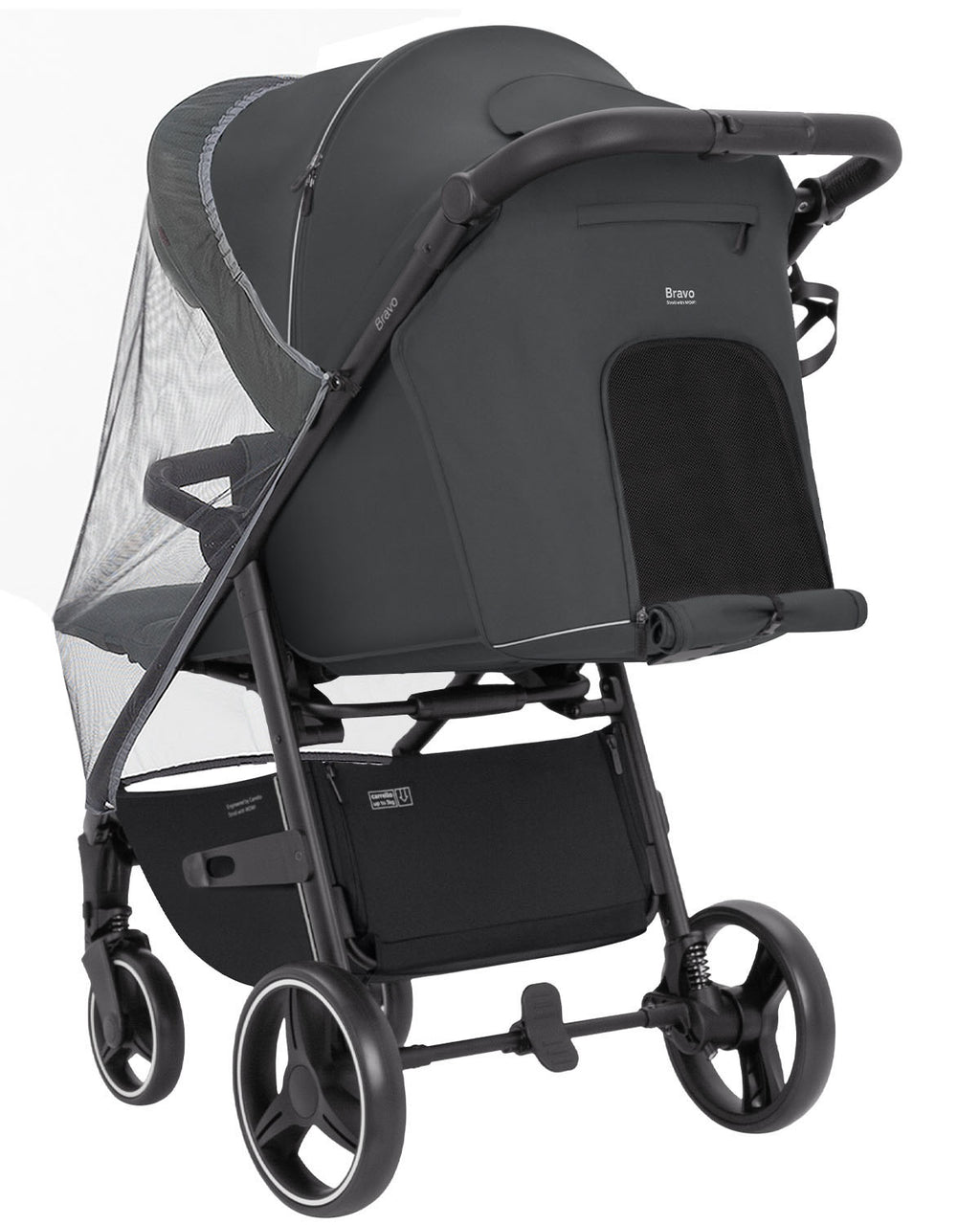 Carrinho de Bebé Carrello Bravo – Timber Grey