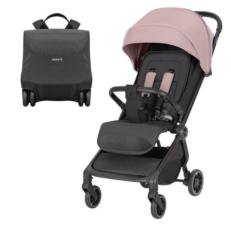Carrinho de Bebé Carrello Atom S – Blossom Pink