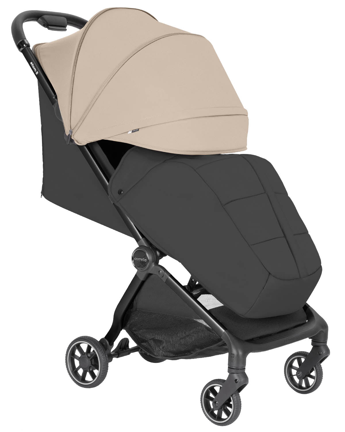 Carrinho de Bebé Carrello Atom S – Ceramic Beige