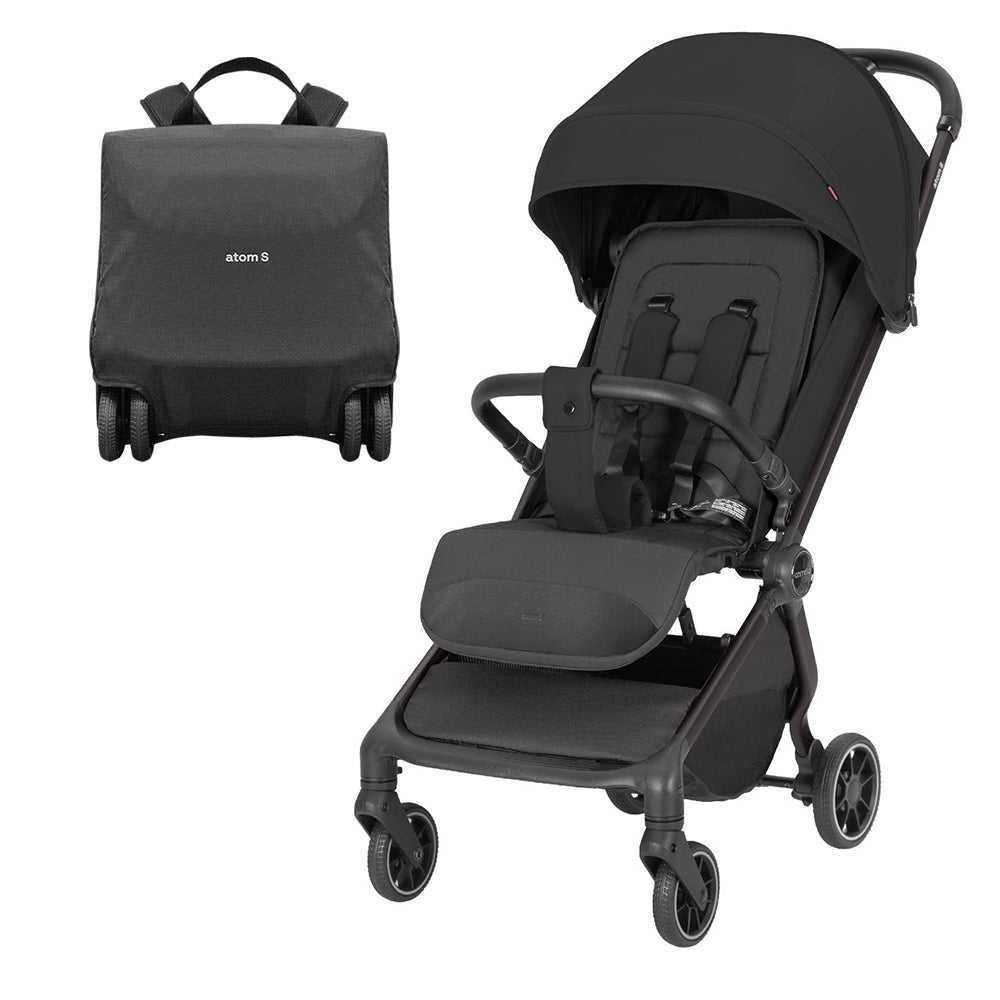 Carrinho de Bebé Carrello Atom S – Storm Black