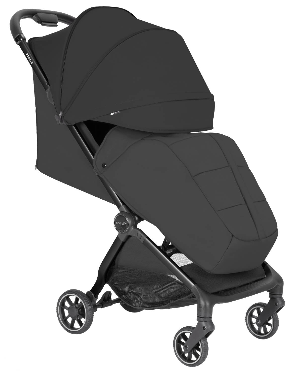 Carrinho de Bebé Carrello Atom S – Storm Black
