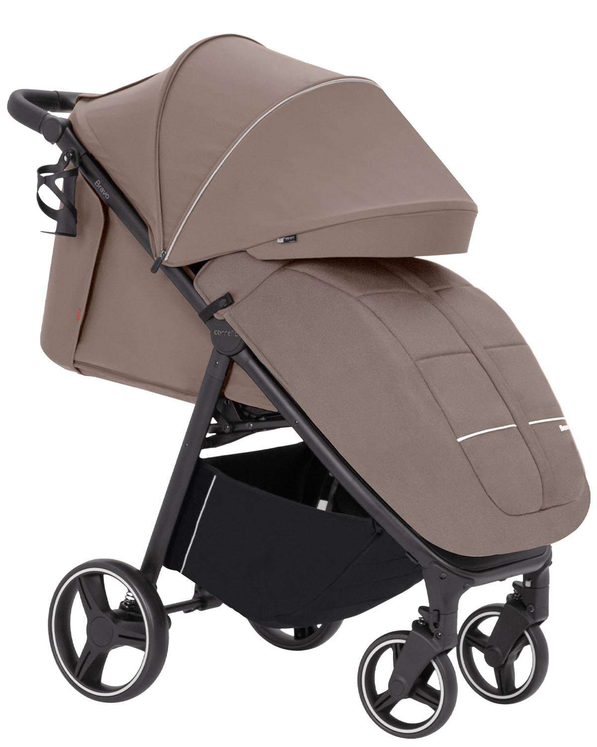 Carrinho de Bebé Carrello Bravo – Castle Beige
