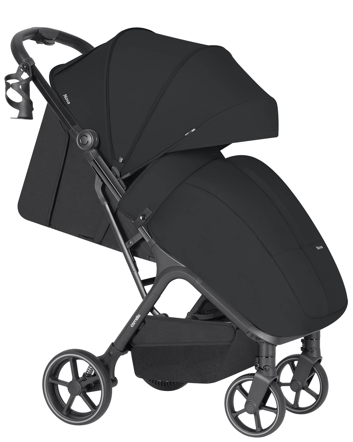 Carrinho de Bebé Carrello Nova – Vinyl Black