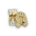 Presente manta e peluche bege