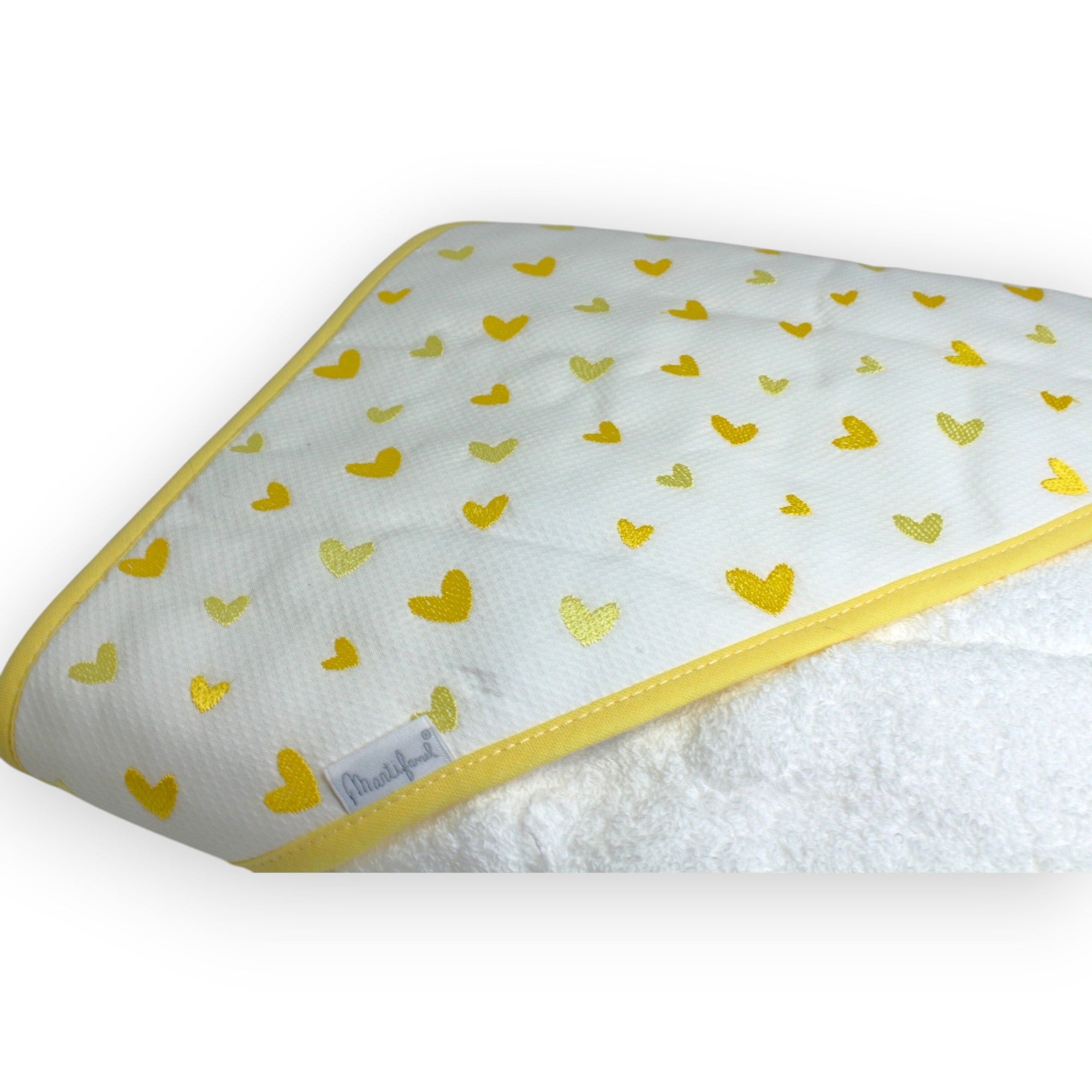 Toalha piquet corações